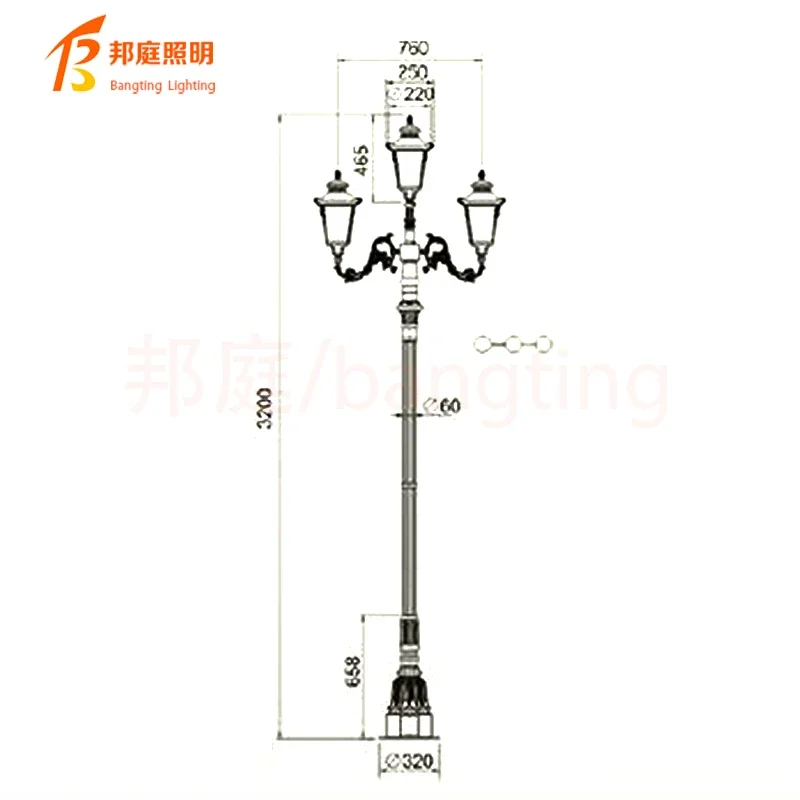 New Quality Low Price solar landscape lighting led garden lamp with PIR