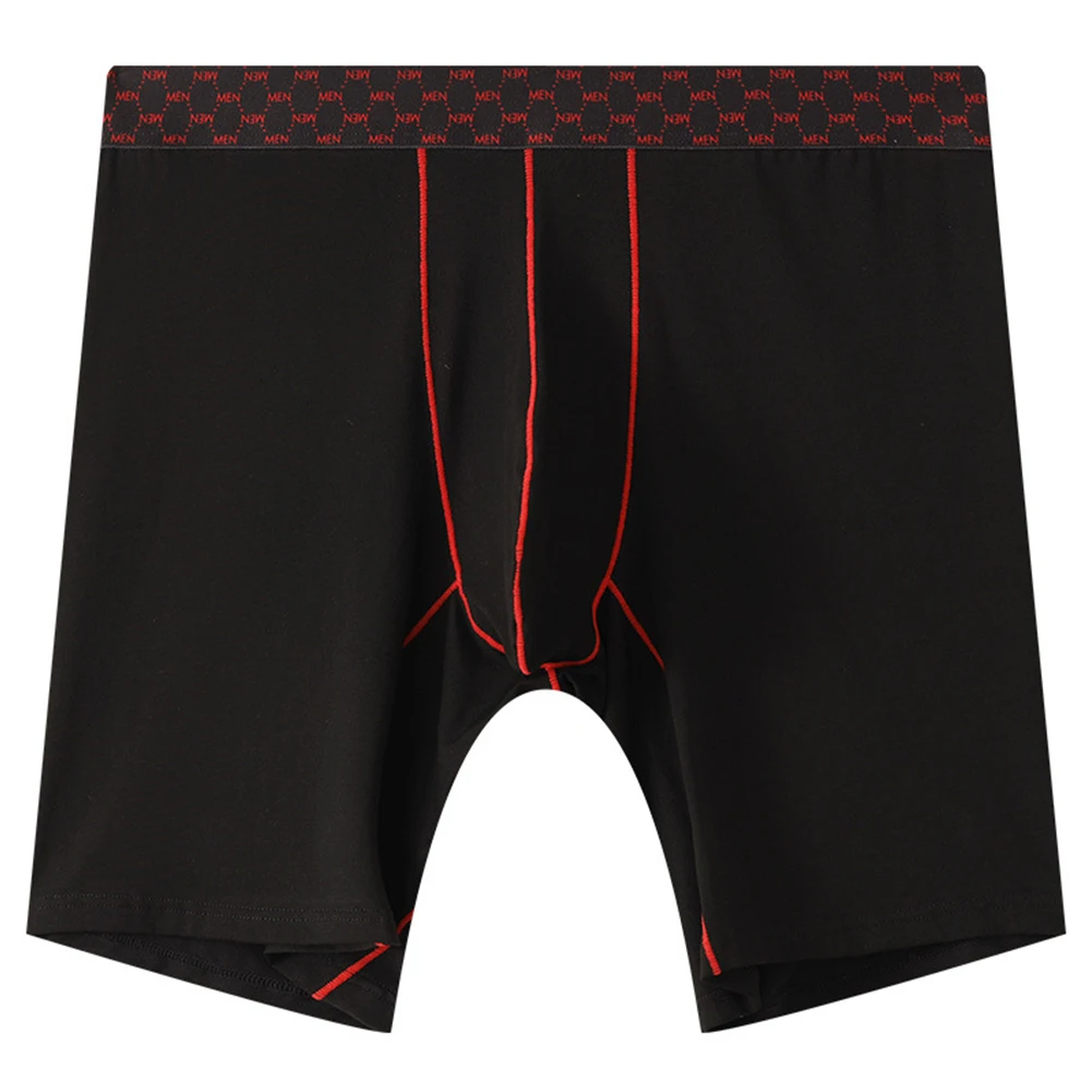 سراويل داخلية قطنية للرجال على شكل حرف U، سراويل داخلية قصيرة رياضية منخفضة الخصر
