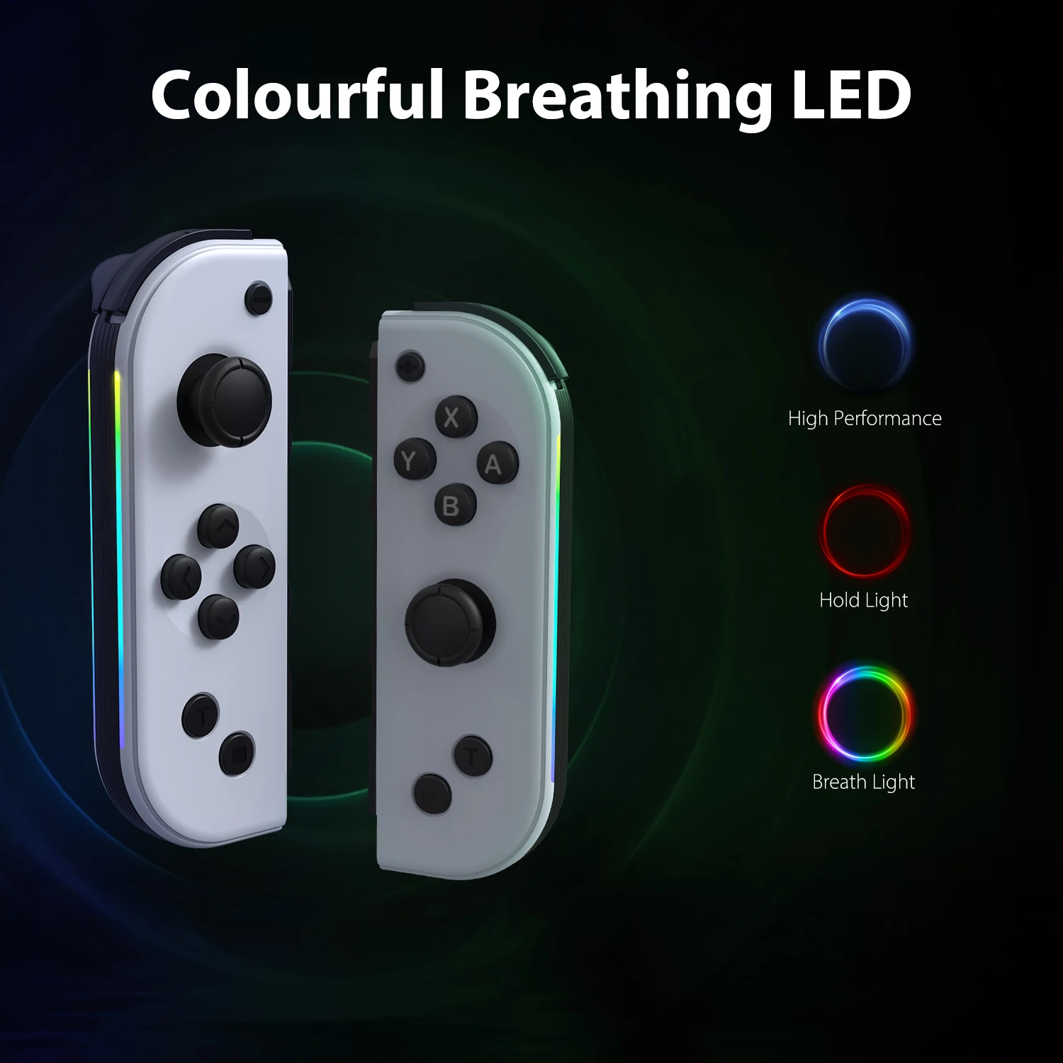 Switch Controllers for Nintendo, Replacement for Nintendo Switch Controller with Motion Control/Dual Vibration/Wake Up - Pink
