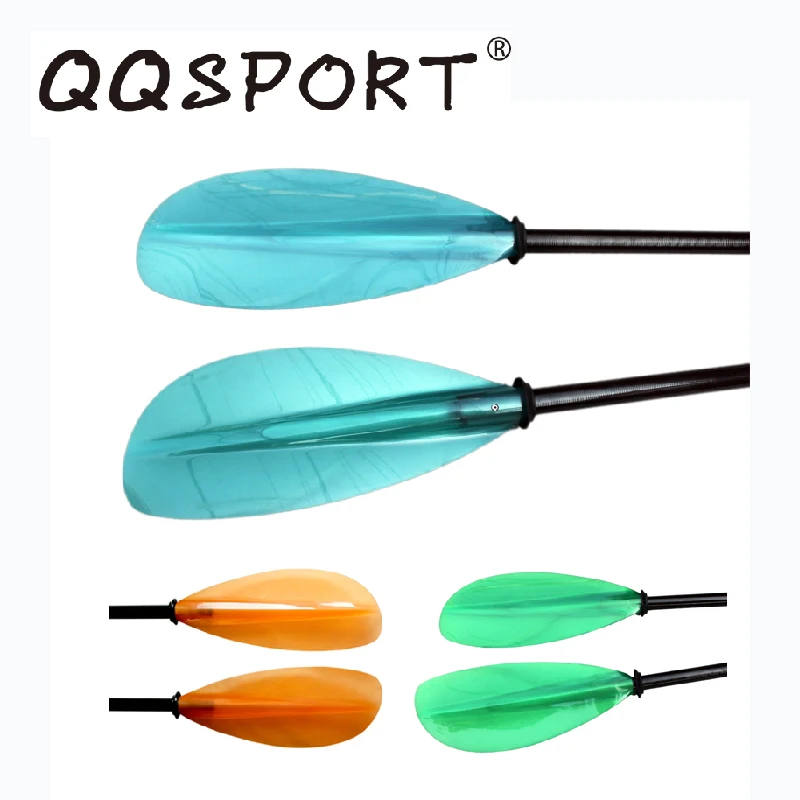 

Transparent agate kayak paddle Q17