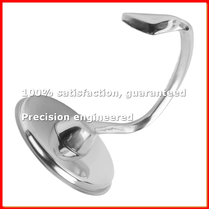 

Stainless Steel Dough Hook Attachment for 4.5-5 Quart Tilt Head Stand Mixer, Replacement Parts Bread Hooks-A13G
