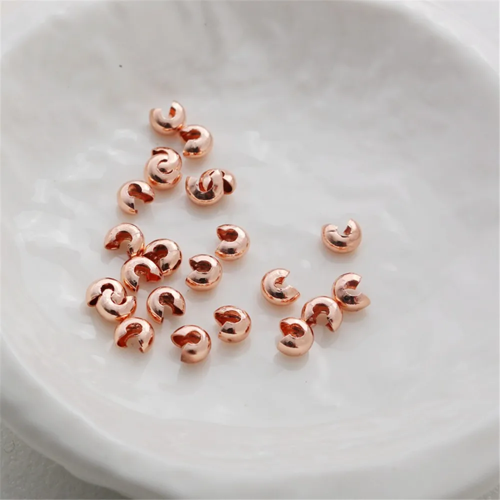 

Rose Gold Half Moon Bag Buckle, Crescent Buckle C Buckle, Bracelet Positioning Bead Ending Buckle, Handmade DIY Accessories