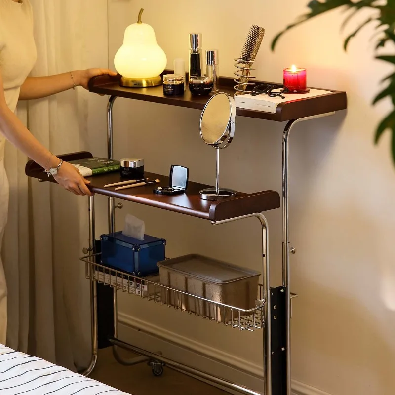bay window dresser, Bauhaus lift medieval mobile small furniture stacking study bedroom bedside makeup small table