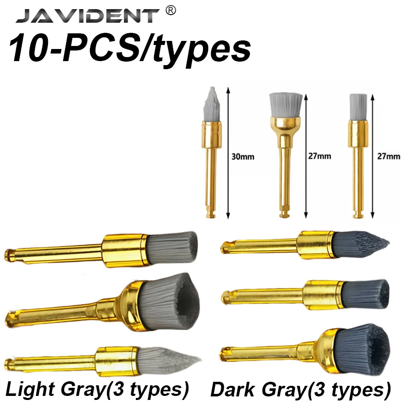 Dental Pointed, Flat, and Cup-Shaped Polishing Brushes; Aluminum Oxide Polishing and Prophylaxis Brushes; Dental Instruments