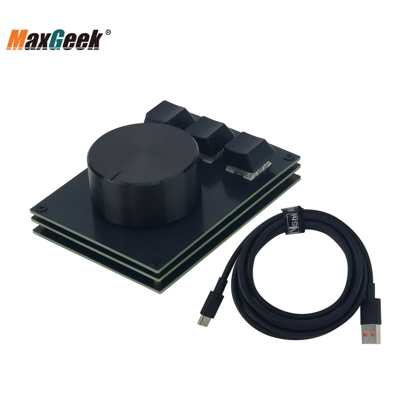 Maxgeek DIY FlexRadio Large Wave Wheel Radio Knob High Quality Radio Accessory with Type-C Cable