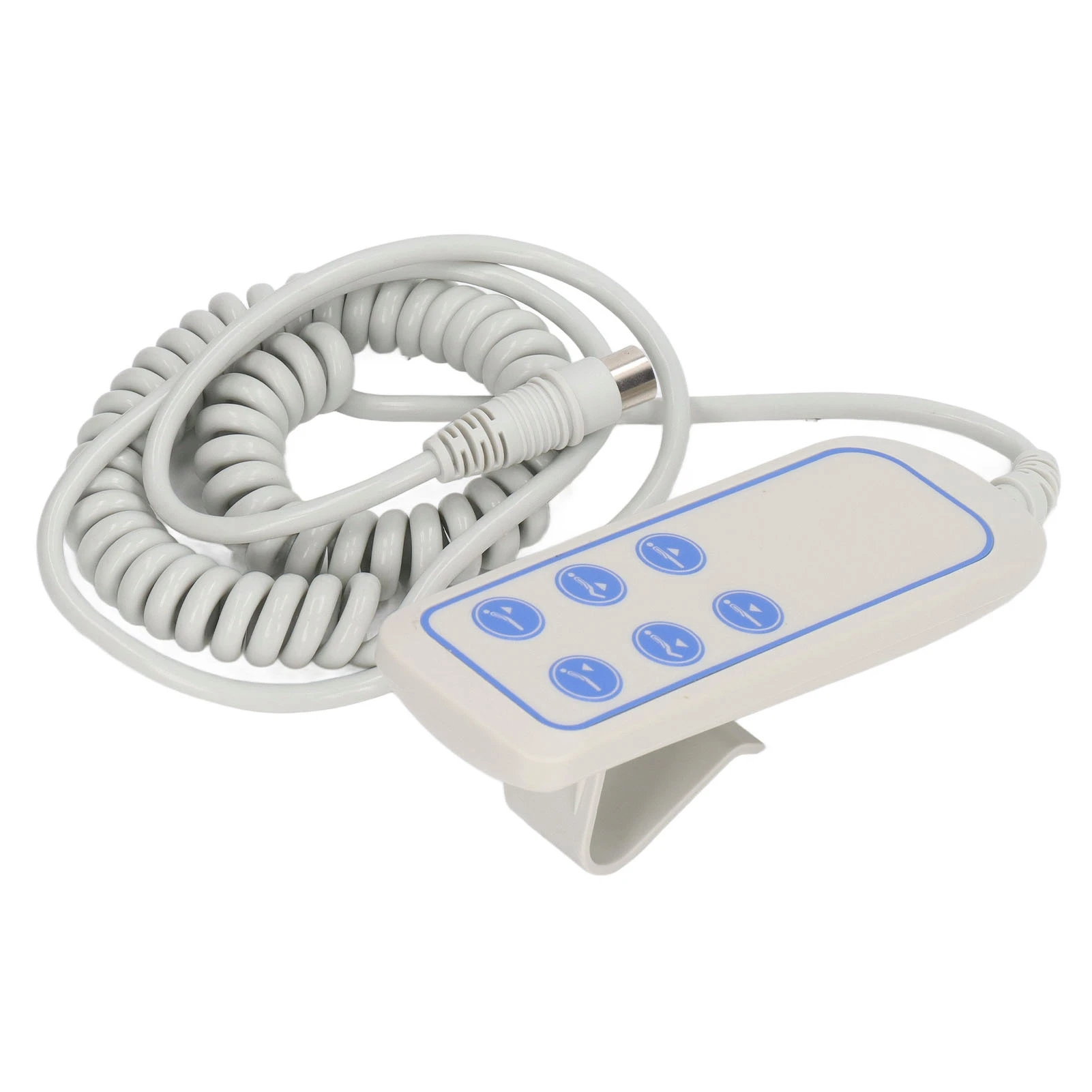 Controller reclinabile per letto sollevabile professionale PVC elettrico IP66 Sedia sollevabile resistente all'usura Controllo manuale remoto per ospedale (8 pin)