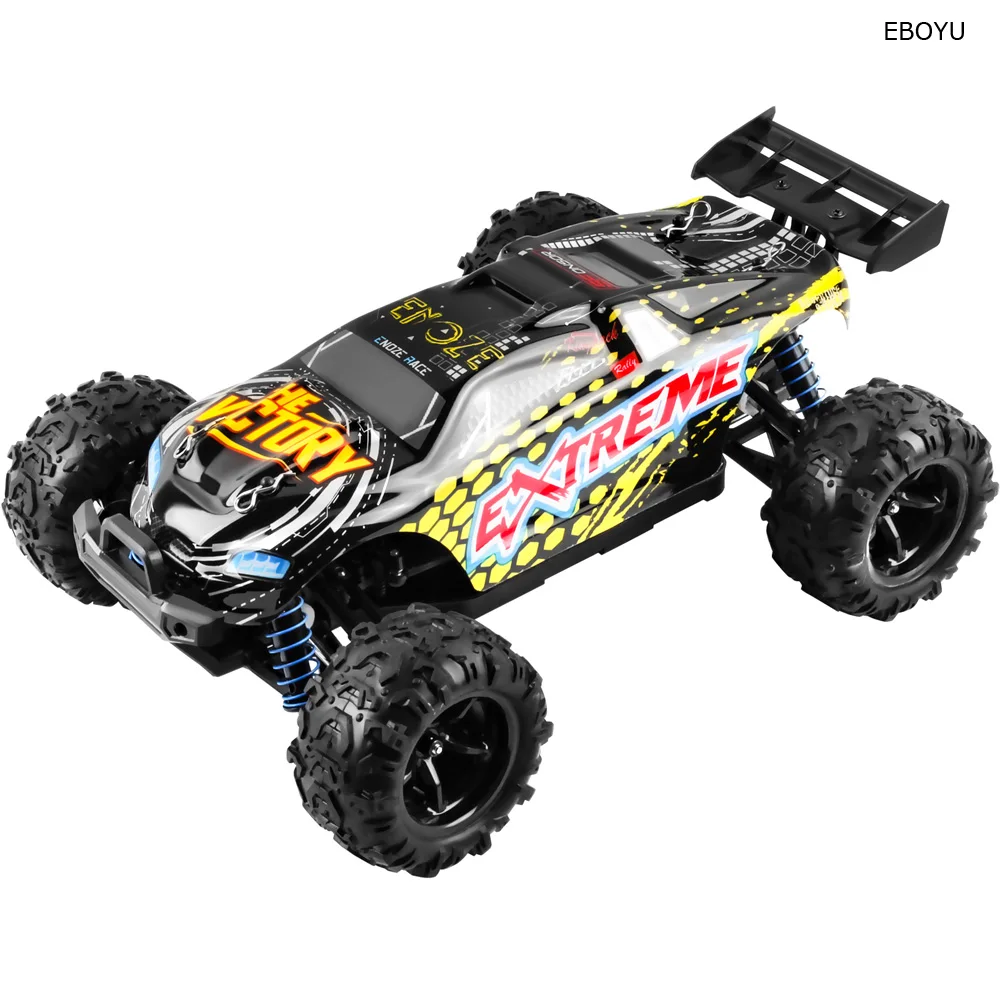 EBOYU 9302E RC Truck 1:18 2.4GHz 4WD Off-Road RC Car 40KM/h High Speed Truck Truggy Remote Control Racing Car RTR Gift Toy