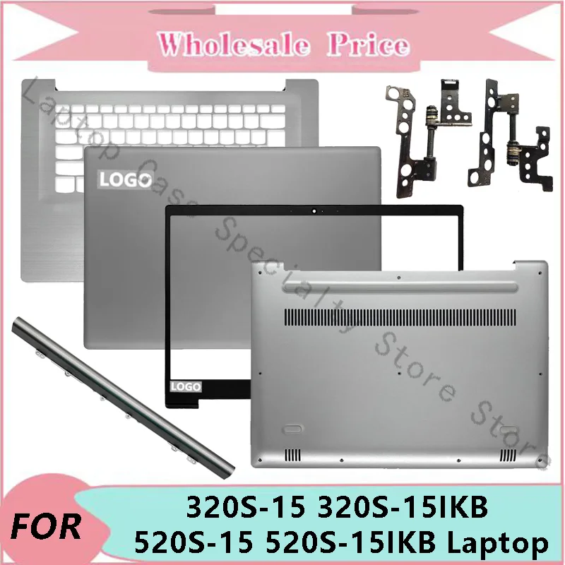 

New For Lenovo 320S-15 320S-15IKB 520S-15 520S-15IKB Laptop LCD Back Cover Front Bezel Hinge Palmrest Bottom Case Accessories