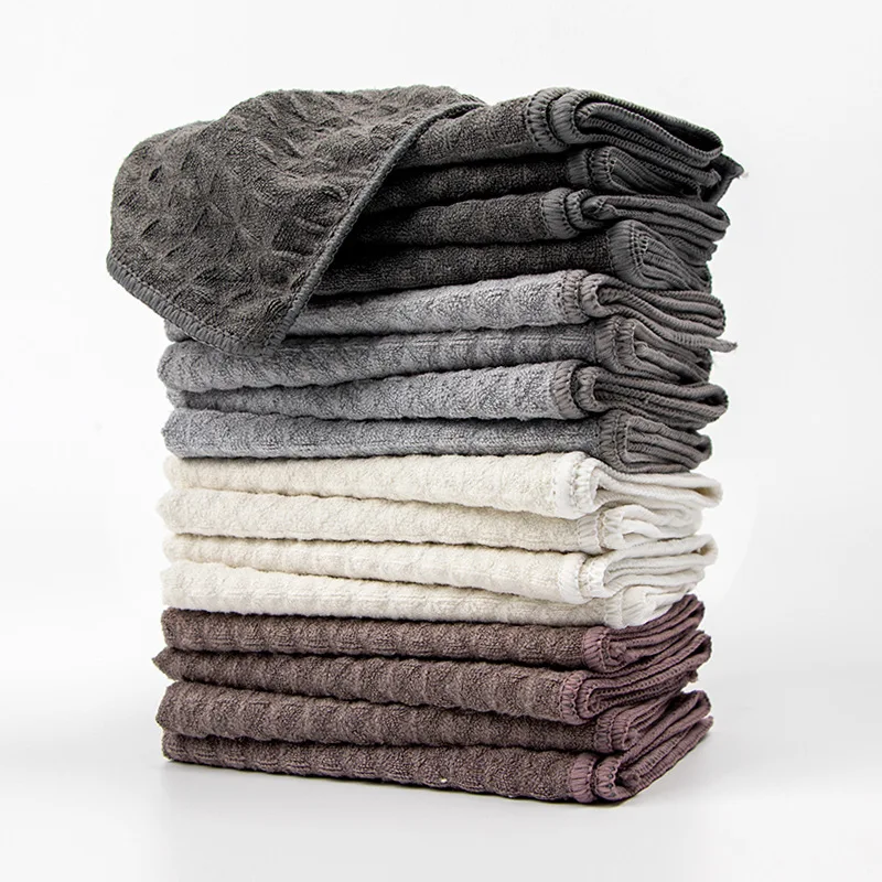 

5 шт. супервпитывающие кухонные полотенца из микрофибры, толстое вафельное переплетение, быстросохнущие и прочные салфетки для мытья посуды, легкие, легко чистящиеся