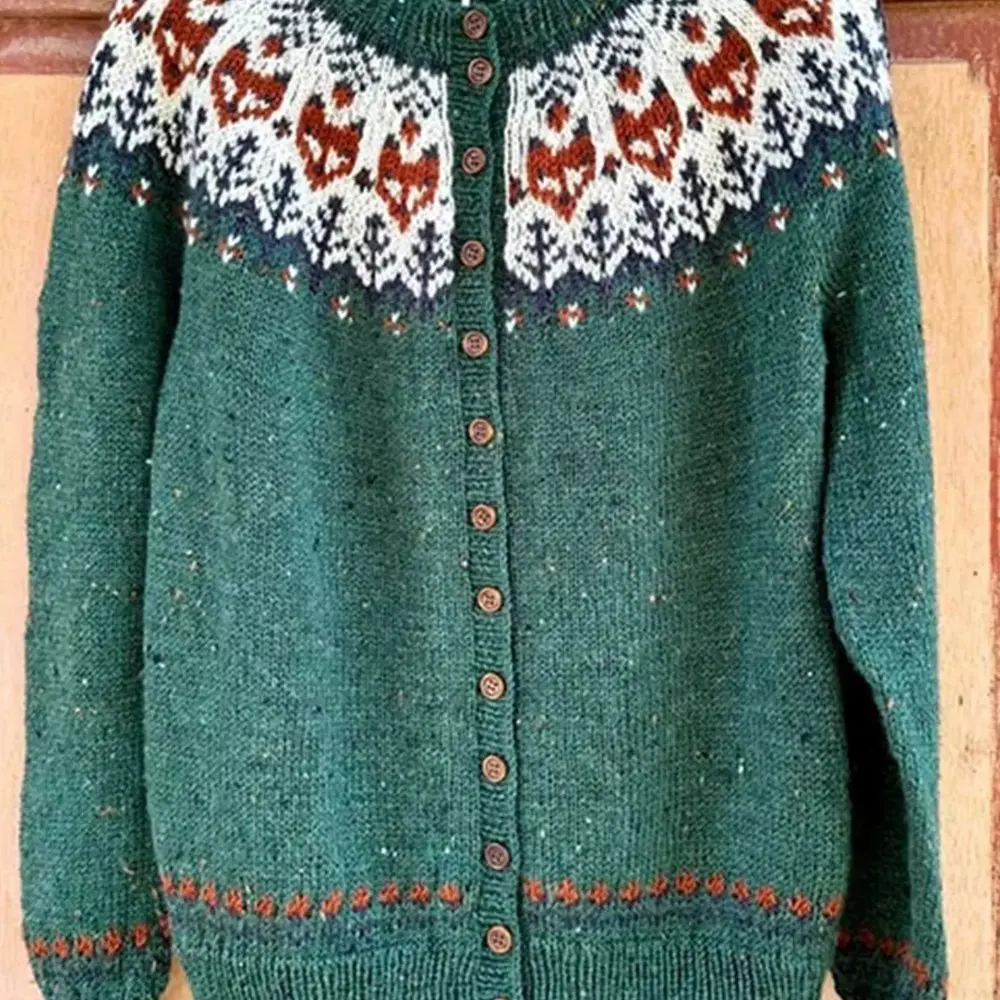 

Business Commute Style Long Sleeve Round Neck Sweater Fitted Design Straight Tube Sleeves No Decoration Required