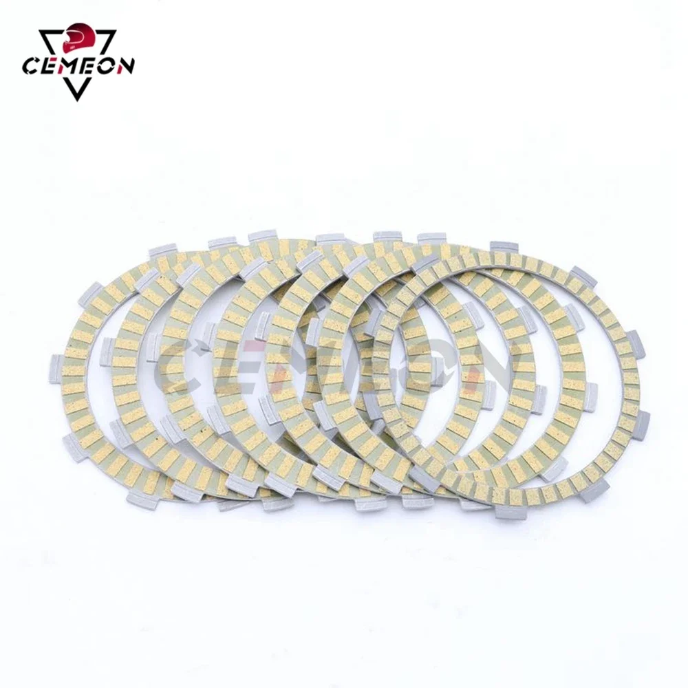 For Honda CB400SS CL400 XR400 R/SM XR400R CRM250 VT600 C/CD/V CB650F XL600V Motorcycle clutch disc steel plate friction plate