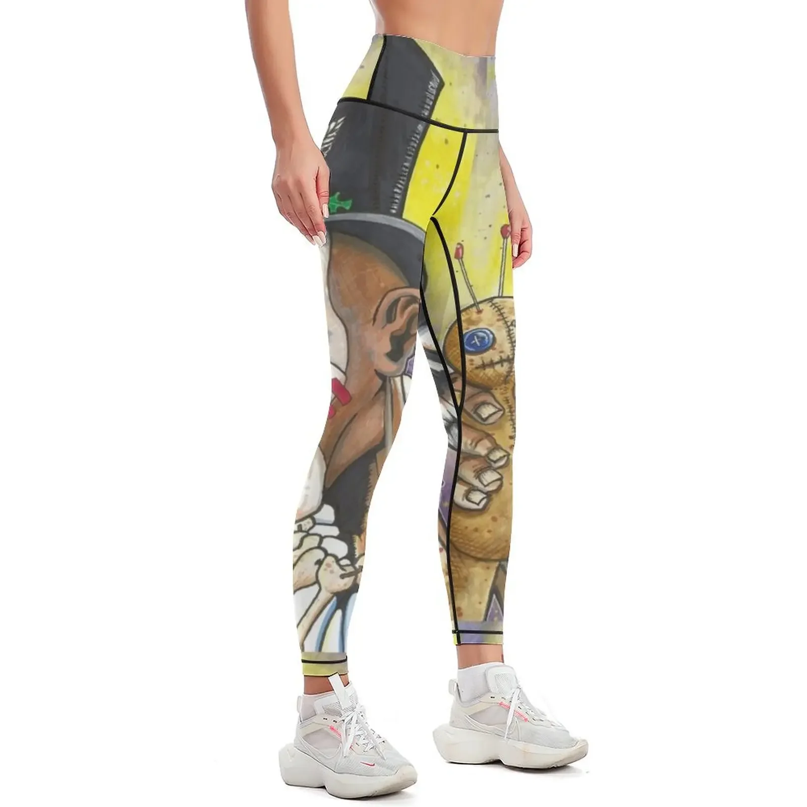 BARON VON VOODOO Leggings legging gym Legging sexy woman Women sports Women's gym Womens Leggings