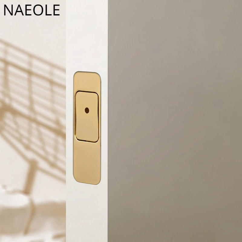 Magnetic Automatic Latch Invisible Wooden Door Concealed Door Concealed Latch Double Door Sub Door Open with One Button