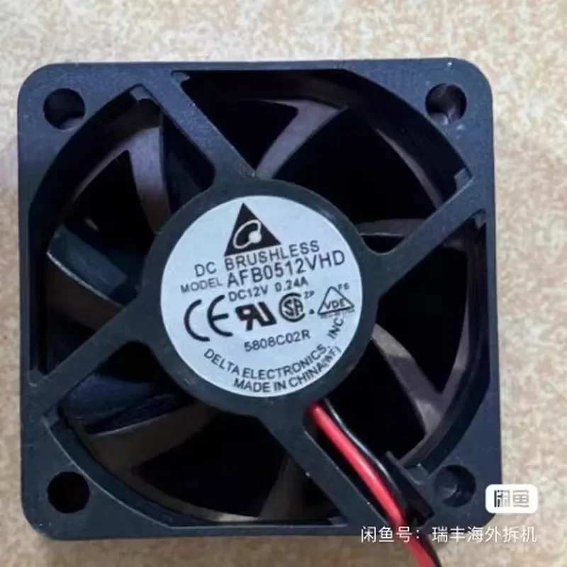 for Delta AFB0512VHD Original 50x50x10mm 12V 0.16A 2Wire DC Brushless Cooling Fan