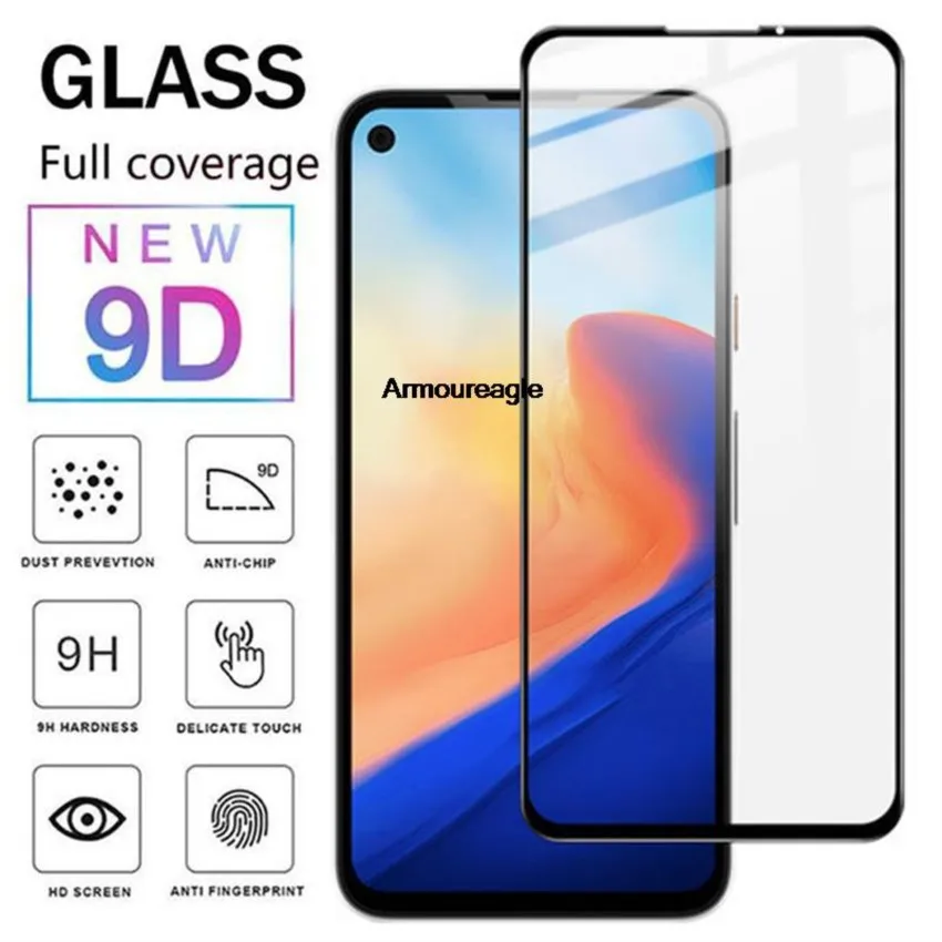

3d закаленное стекло с полным клеем для Google Pixel 4a 9h, защитная пленка для экрана, защита для Google Pixel 4a 5g, защитная пленка
