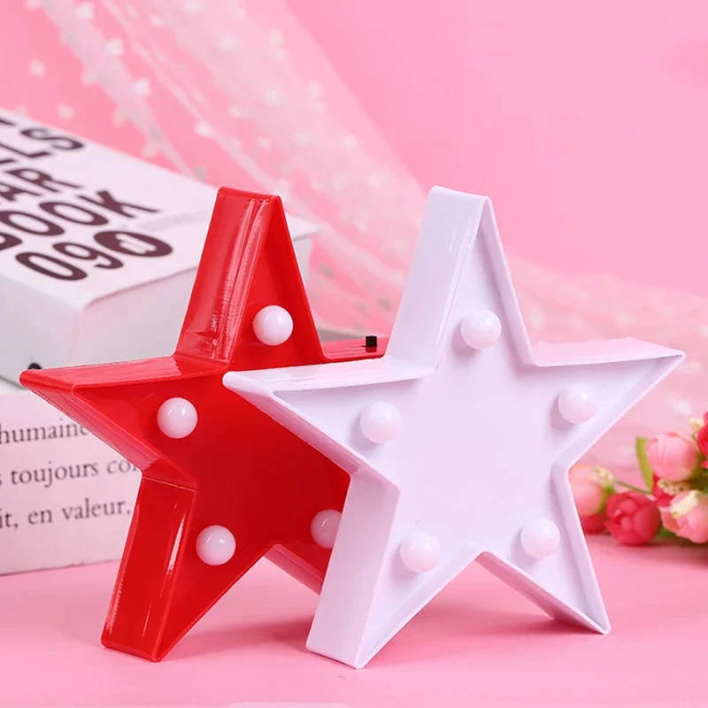 LED Star Night Light Desk Lamp for Kid's Room Decor