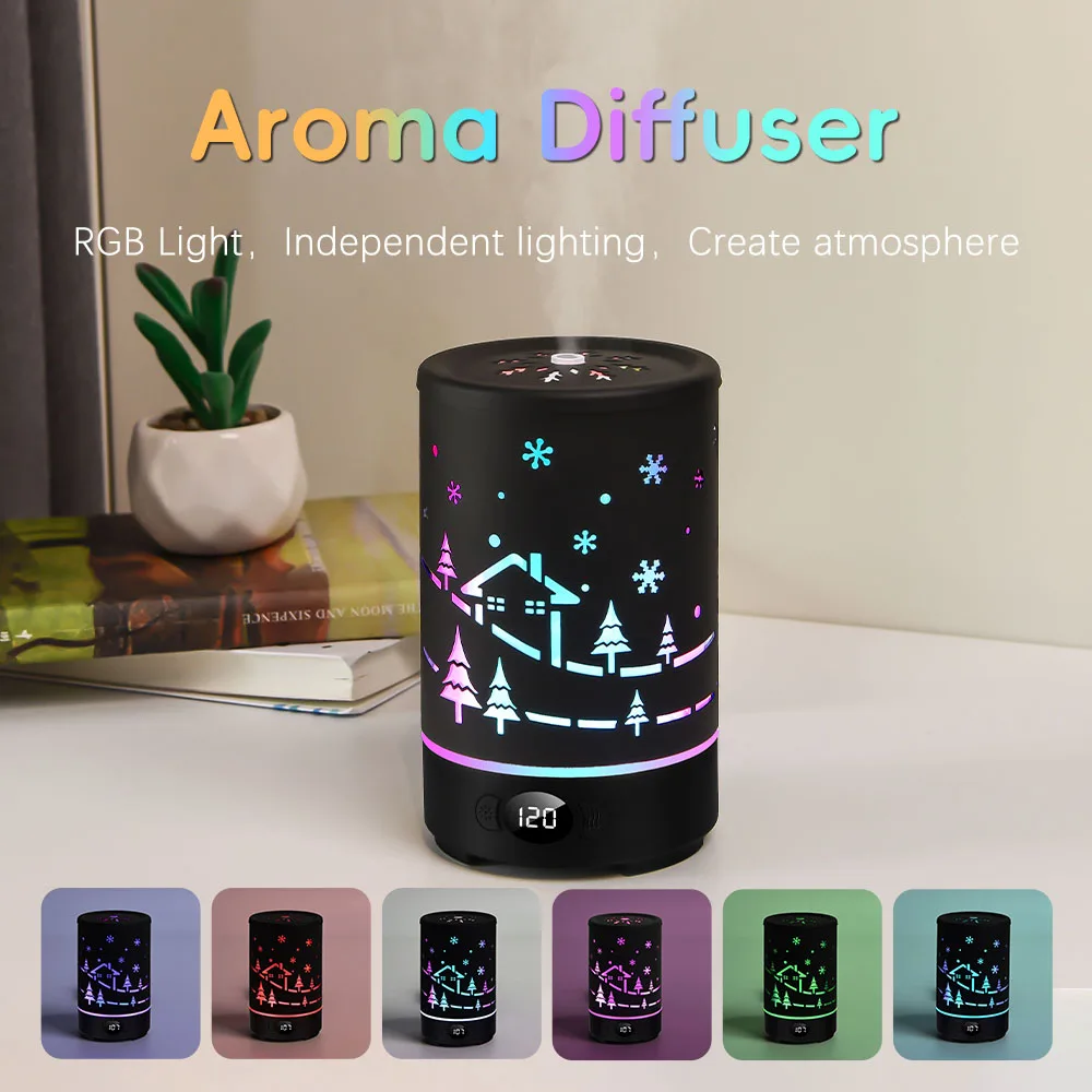 

Аромадиффузор для эфирных масел, увлажнитель воздуха с 10 цветами, подарок на день рождения для женщин, мам, бабушек