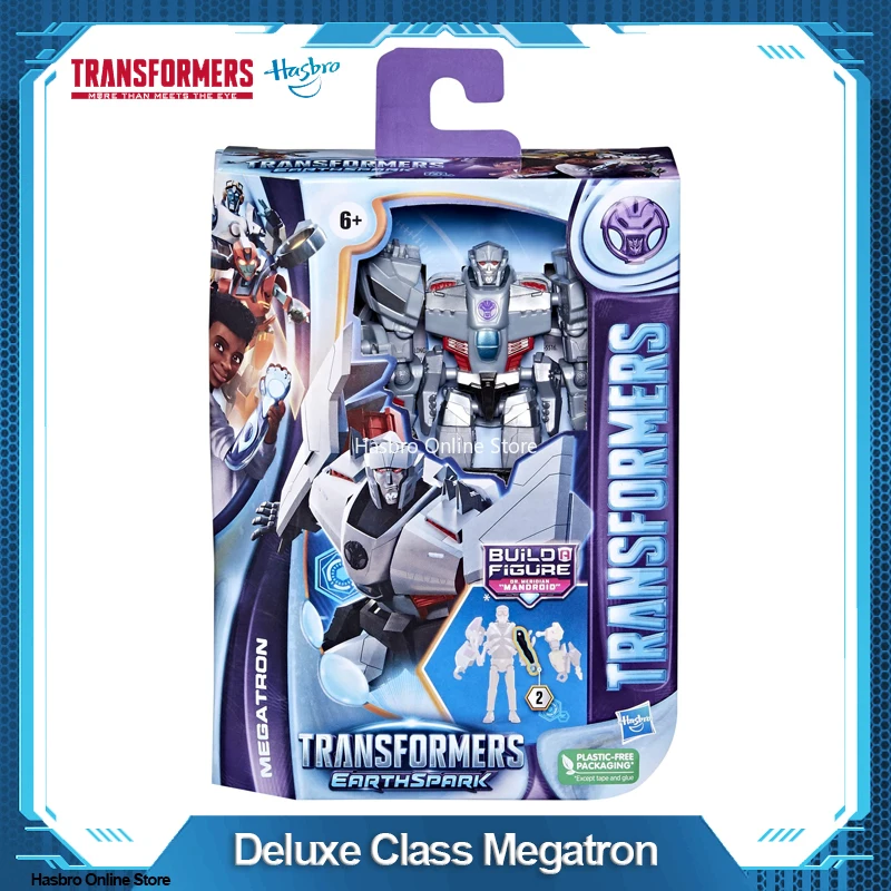 

Hasbro Transformers Toys EarthSpark Deluxe Class Megatron Action Figure, 5-Inch, Robot Toys for Kids Ages 6 and Up F6733