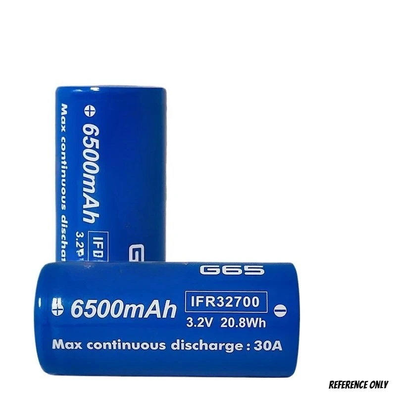 3pcs สําหรับของเล่นเครื่องมือเครื่องใช้ภายในบ้านยานพาหนะไฟฟ้า Vapcell 32700 G65 6500mAh แบตเตอรี่ IFR32700 แบตเตอรี่