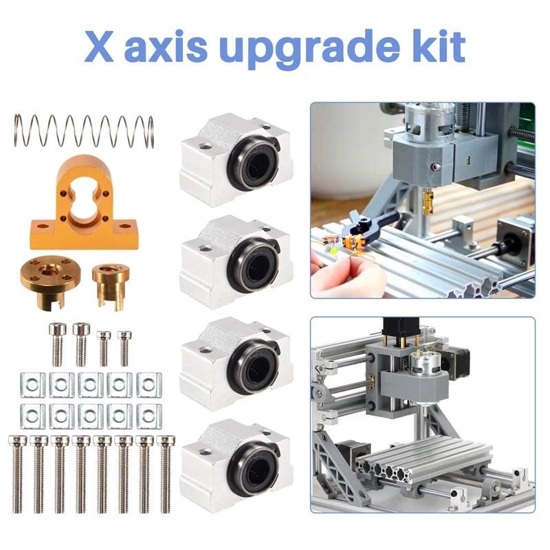 Kit di aggiornamento asse X CNC 3018 Pro Suit Router CNC 3018 Pro