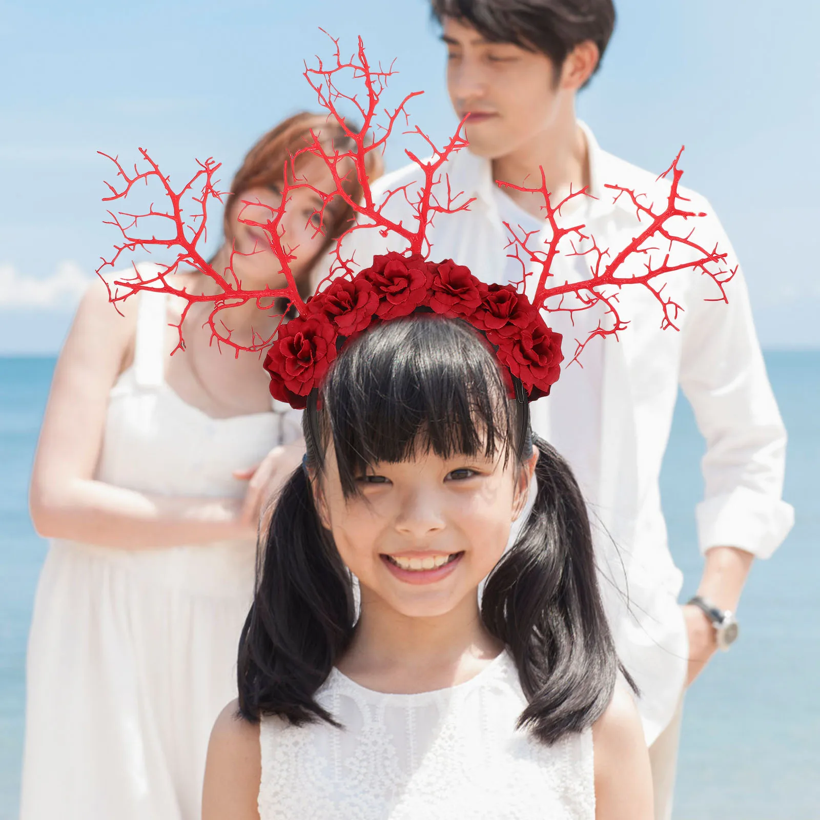 

Cosplay Headband Festival Headbands Decorations Branch Antlers Branches Hairband Fun