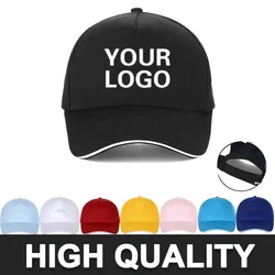 Custom Baseball Caps For Men Woman Hat Custom Logo Men's cap  Print Text Trucker Hat  designer cap men hats for women