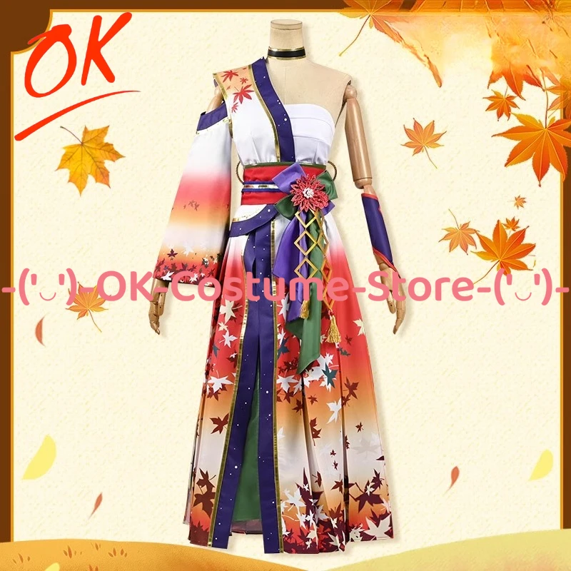 

[Customized Size] Uma Musume Pretty Derby Autumn Event Tokai Teio Kimono Cosplay Costume Game Outfit Carnival Party Uniform Suit