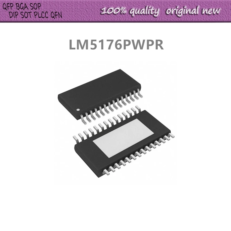 

5 шт./лот LM5176PWPR LM5176 LM5176PWPT LM5176PWP HTSSOP28
