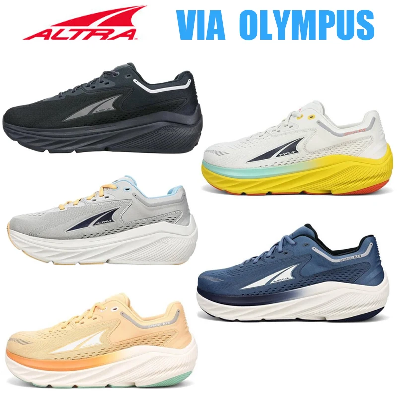 

Altra Road Running Shoes VIA OLYMPUS High Cushioning Lightweight Men's and Women's Sports Running Shoes
