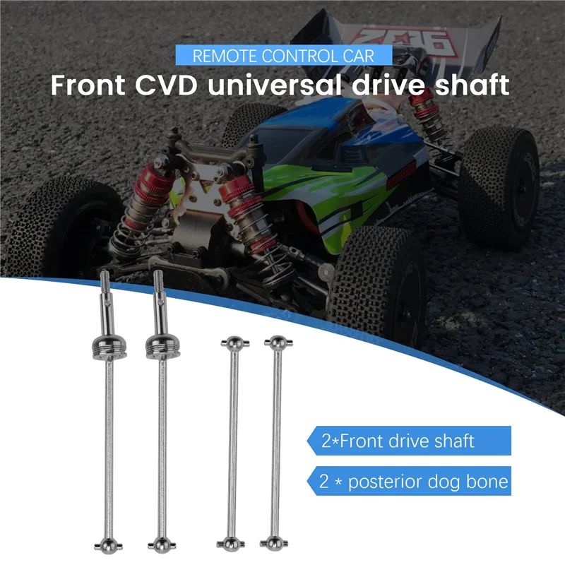 عمود الإدارة الشامل لألعاب Wltoys ، عظام الكلاب الأمامية والخلفية ، إكسسوارات قطع غيار سيارات سباق الانجراف ، RC ، من من ، 4
