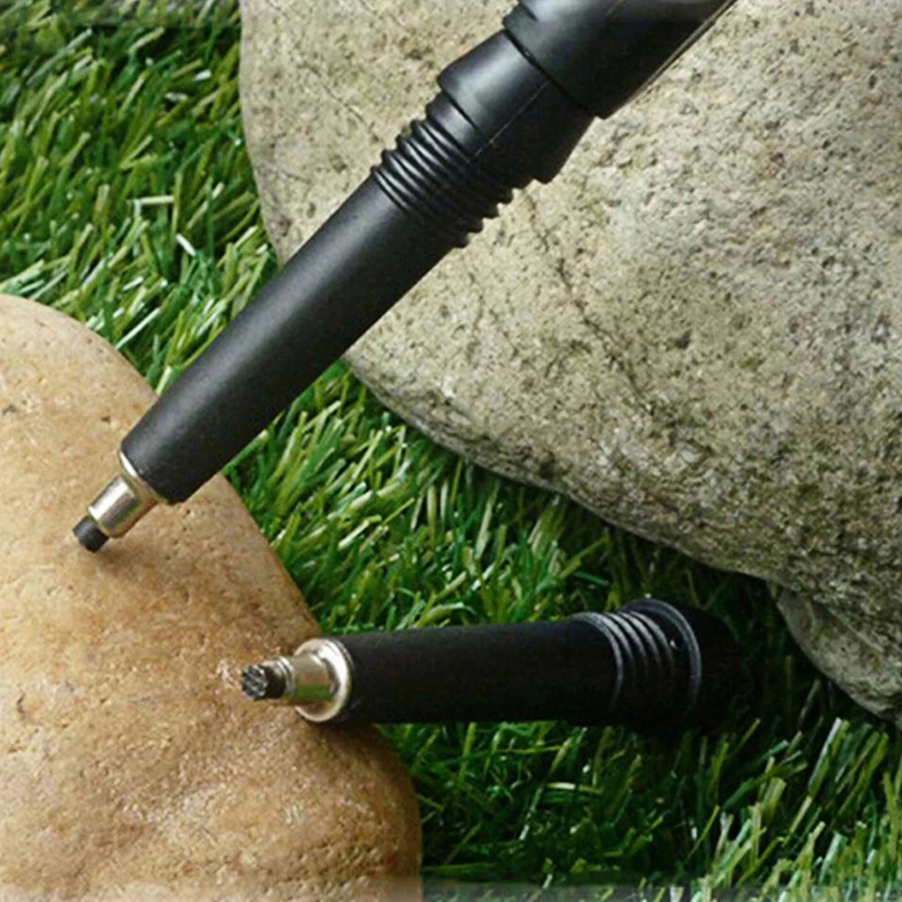 

4 Pcs Steel Trekking Pole Tips for Hiking Sticks Wear-resistant Durable Trekking Pole Accessories Compact Climbing Rod Parts