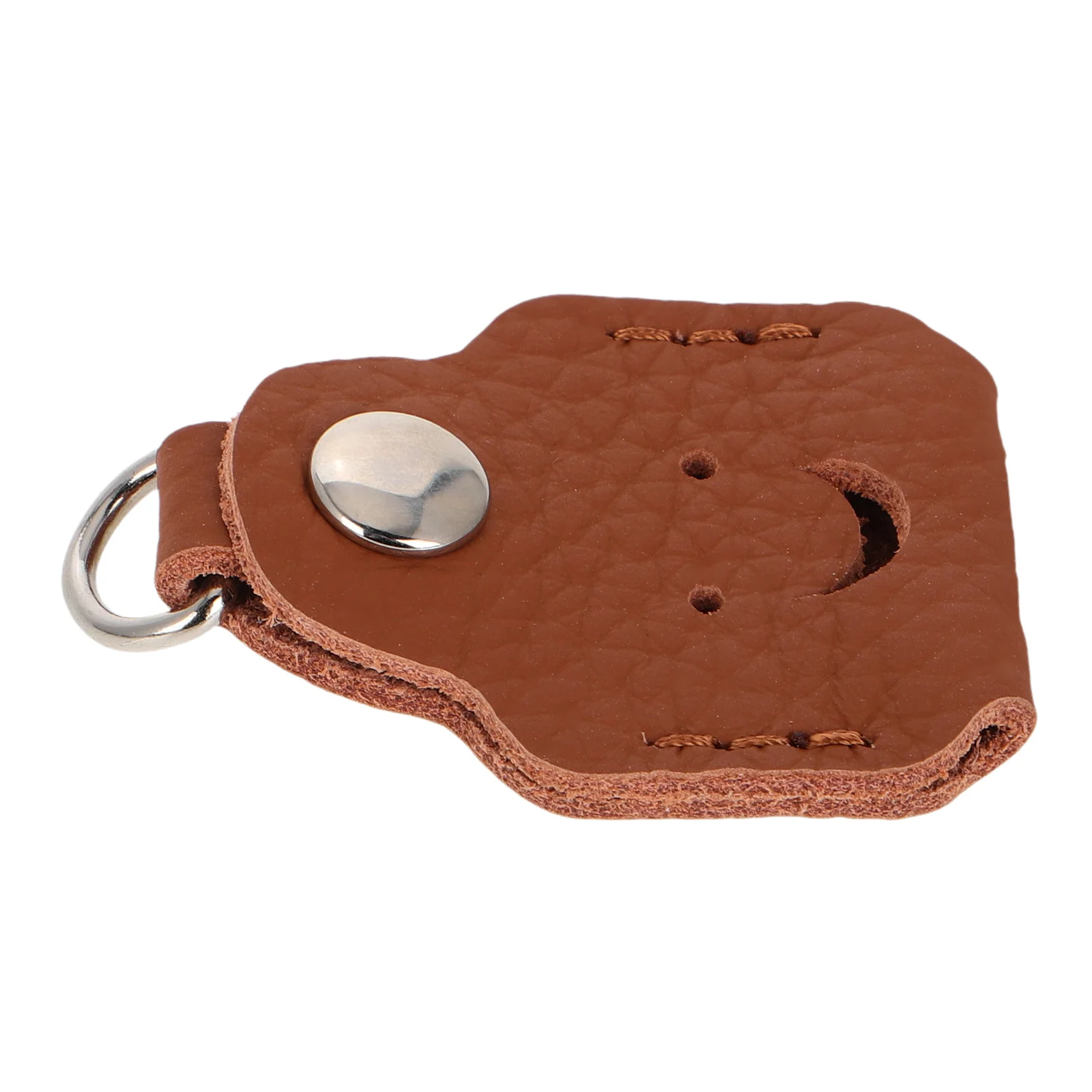 

20pcs Orange Handmade Embossed Pu Key Sleeve For Car Keys House Keys Key Fob Holder Protective Cover Diy Accessories