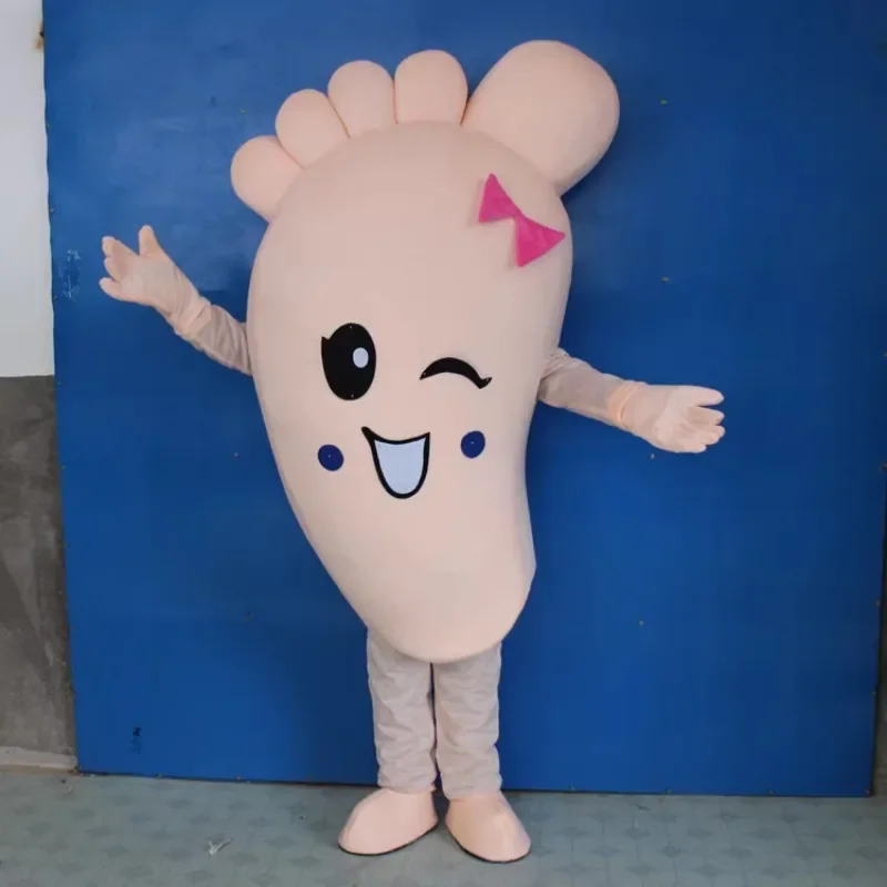 

Opening Performance of Feet Activity: Big Feet Feet Board Cartoon Doll and Doll Costume