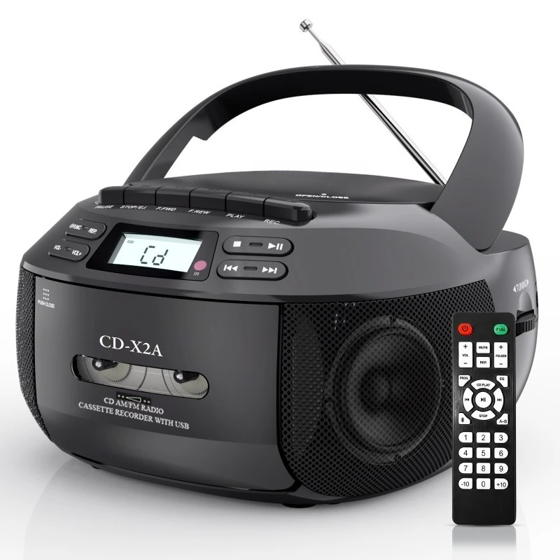 Multi-function CD player, stereo player, Bluetooth speaker