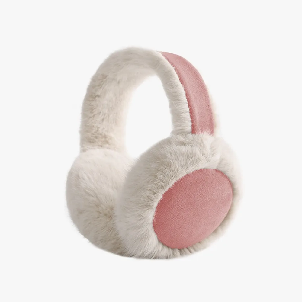 Soft Ear Cap Suede Earmuffs Folding Solid Color Winter Earmuffs Earflap Thicken Ear Mask Riding
