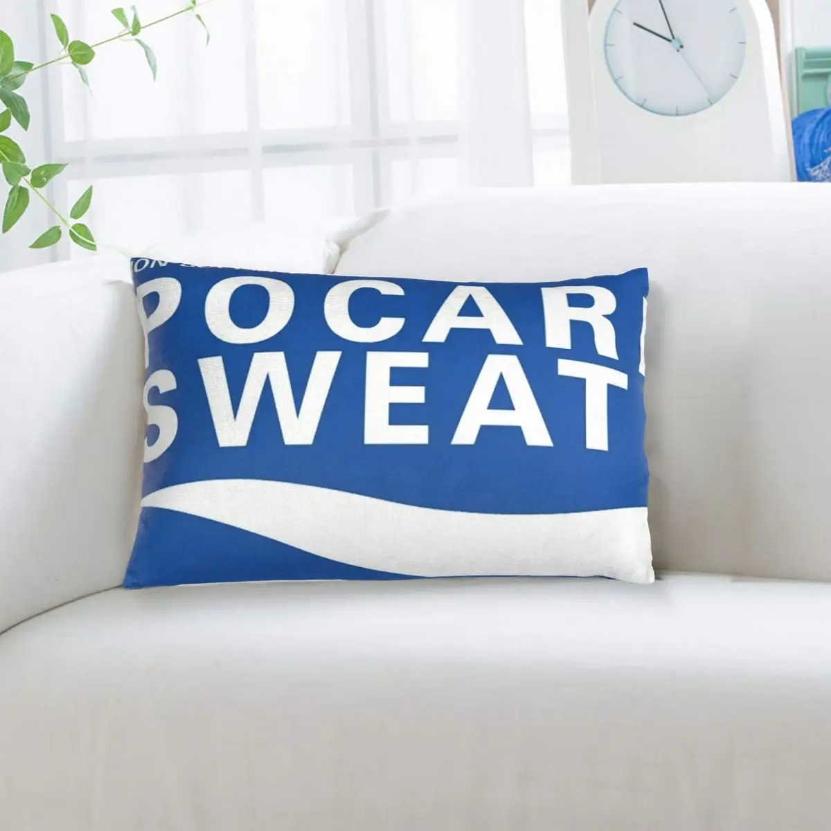 Just Some Pocari Sweat Merch Rectangle Pillowcase Cushion Cover Decor Bedroom Bed Home Comfort Throw Pillow