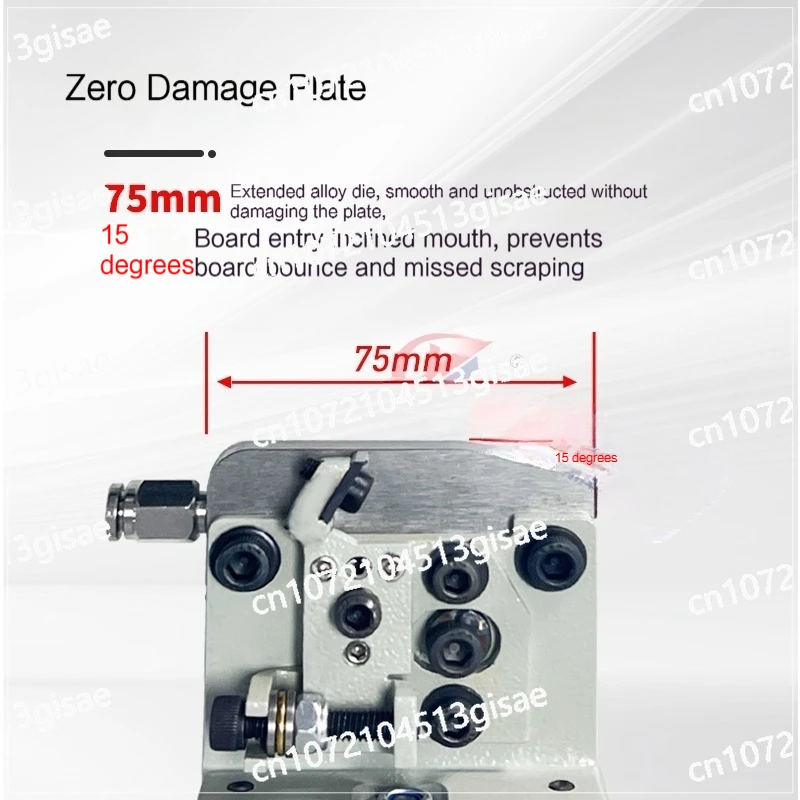 Device to Remove Glue From Scraper Blade Hard Flat Scraping Edge Banding Machine Fully Automatic Elasticity Edge Scraper