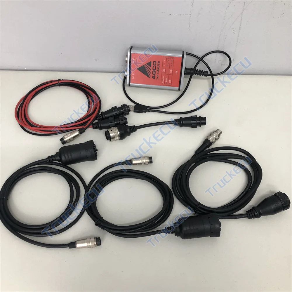 only for agco hardware（no dongle included）2X4 canusb tool diagnostic tool for tractors oem interface