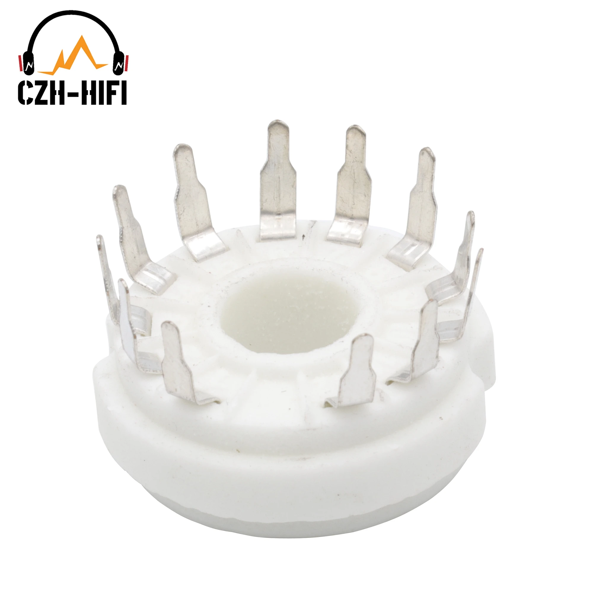 1pc 12pin B12C Keramik Rohr Buchse Ventil Basis Power Lampe Jack für 50CA10,6CA10,6HF5,6C10 6JB5 6GE5 8GU7 8AC9 9MN8 6EA4 Audio – Detail 10