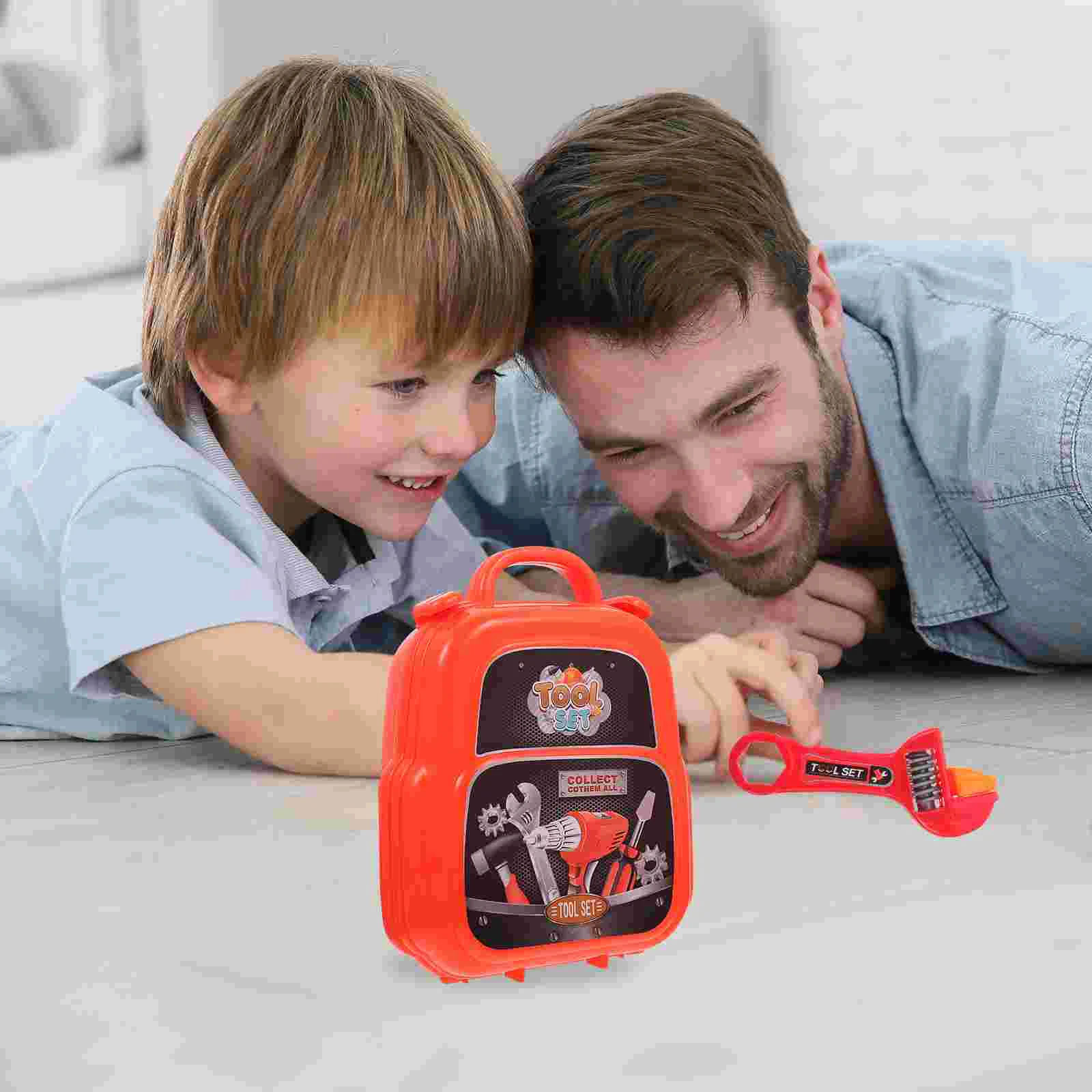 Children’s Toys Repair Tool Backpack Learning Educational Handyman Playthings Simulation Kids Repairing