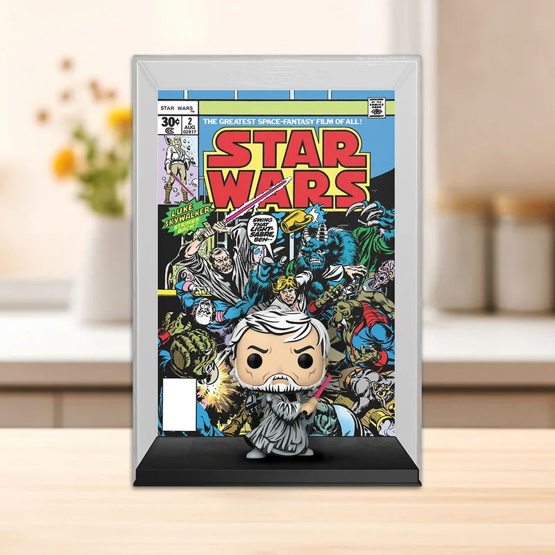 Funko POP Original Star Wars Anime Figure Obi-Wan Comic Cover Action Figure Toys for Boys Girls Kids Gift Collectible Ornaments - Image 3