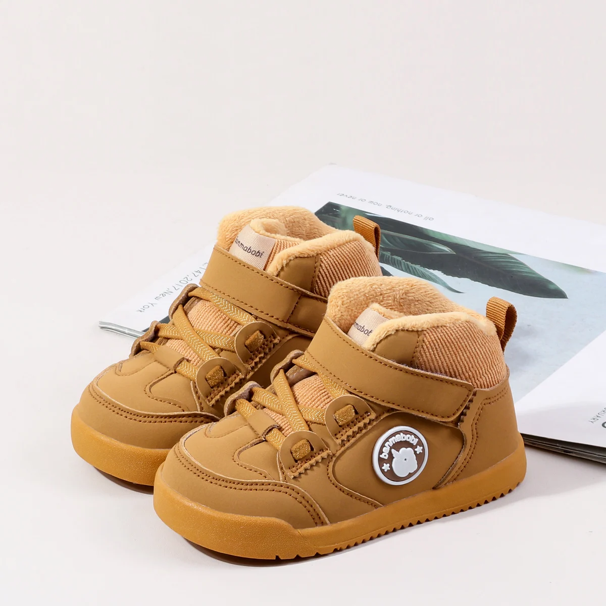 2025 الخريف والشتاء طفل الفتيان والفتيات الأولى المشي داخلي في الهواء الطلق حذاء طفل صغير ل 0-4Y طفل للجنسين جودة عالية TPR وحيد #3