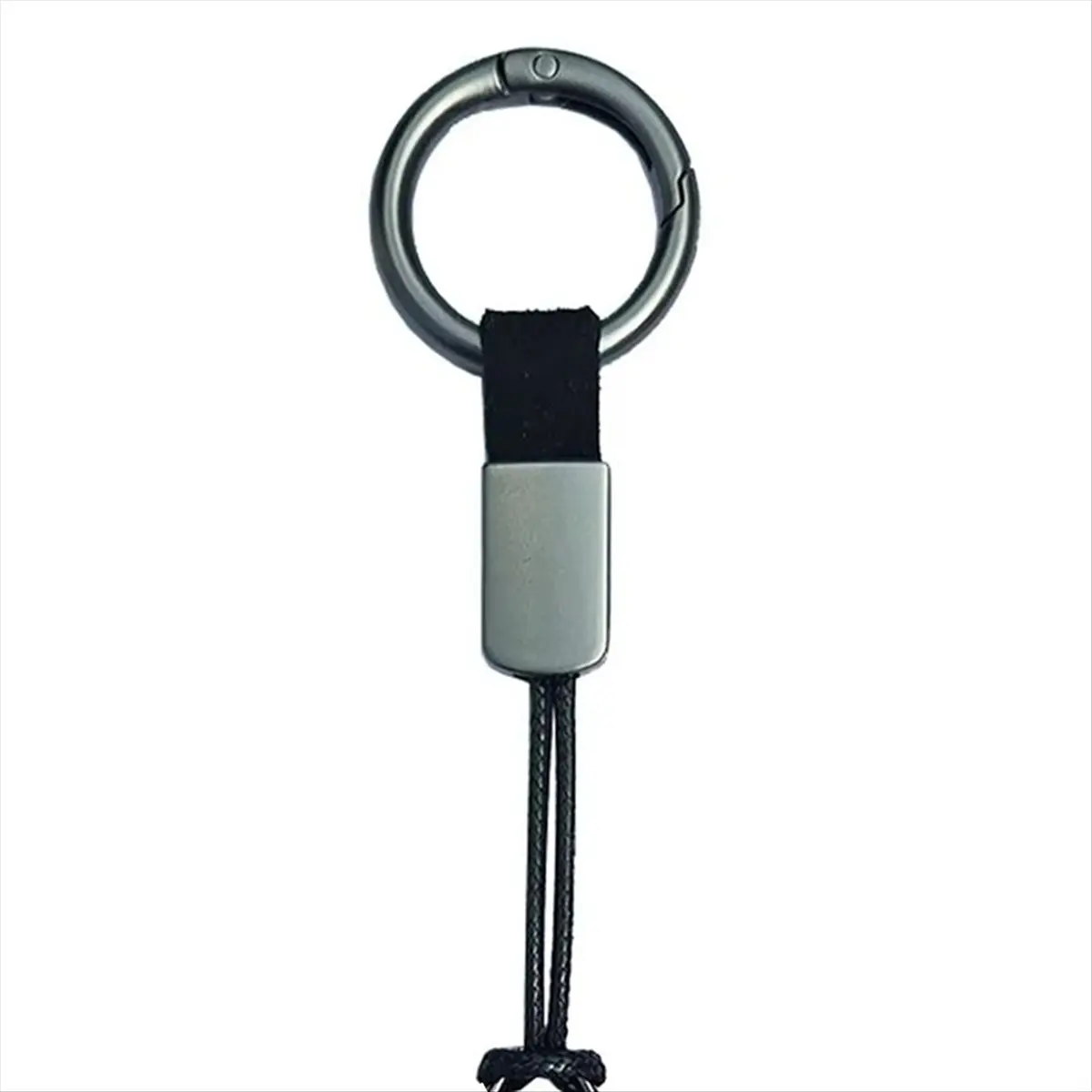 A49T Short Hanging Rope Necklace Watch Chain Suitable for Smart Watch Band Car/Home Key Lanyard Sports Watch Accessory Black