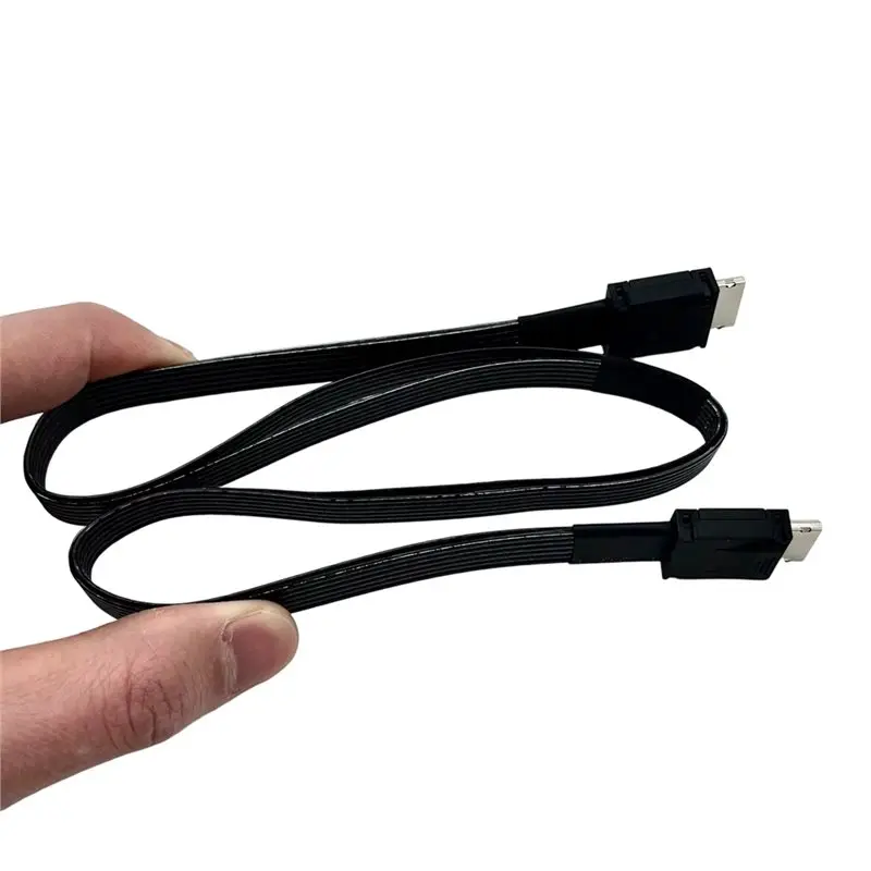 Hot Selling-For EGPU SSD For EGPU PCIE 4.0 X4 Oculink 4I Extension Cable 30Cm GEN4 64Gbps Oculink 4X External Graphics Dock,For