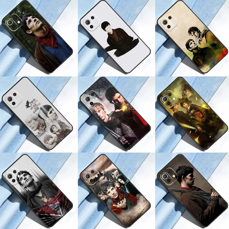 TV Series Merlin Case For POCO F5 Pro F3 F4 X4 GT M5s M4 X3 X5 Pro Cover For Xiaomi 11T 12T Pro 12 X 13 Lite