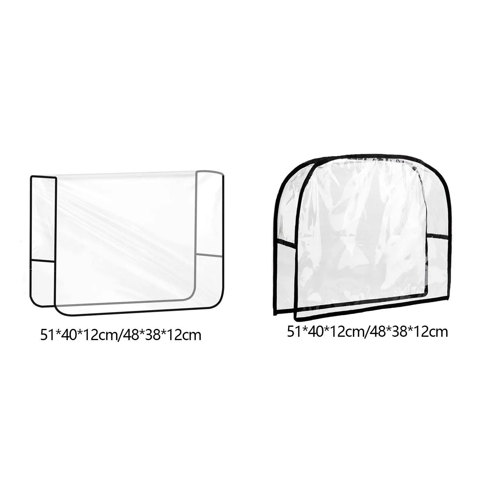 

Hair Salon Chair Cover Prevent Damage Clear for Salon Home Barber Shop