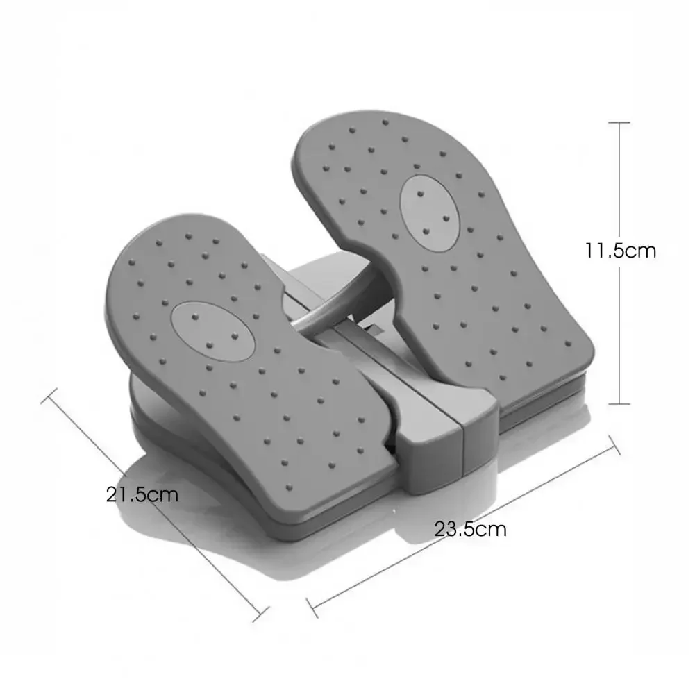 Mini Stepper Under Desk Pedal Exerciser Siedzący Stepper Składany Foot Peddle Fizjoterapia Łagodzi żylaki