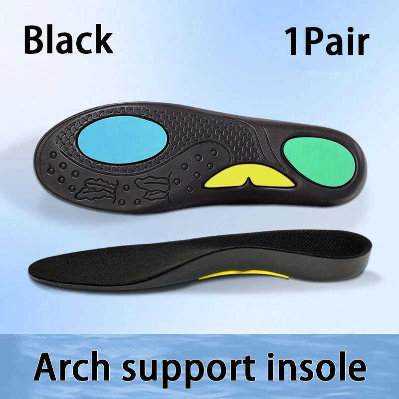 Arch Support Orthopedic Shoes Insoles Shock-absorbing Sports Insole Baskets Men Women Breathable Deodorizing Shoe Soles 1 Pair