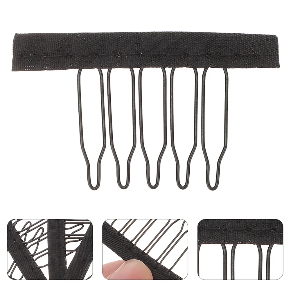 20 قطعة مقاطع الصلب مسننة صغيرة مخلب إكسسوارات الشعر لملحقات التصميم الباروكات مقاطع كليب ل الباروكات مشبك مخلب صغير