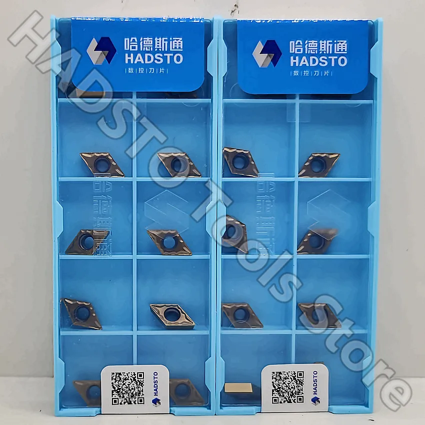 Imagem -06 - Carboneto do Cnc Insere Inserções de Giro Dcmt070204-mp Hs7125 Dcmt070208-mv Hs7125 Dcmt21.51 Dcmt21.52 Hadsto o
